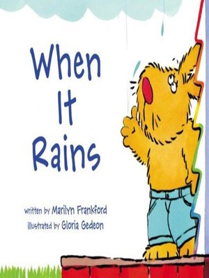 cover image of When It Rains